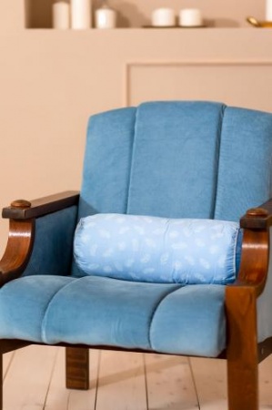 ПУХОВЫЙ ВАЛИК «ДУЭТ», 40X15 СМ. 450 Г