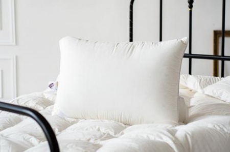 Подушка пуховая Виктория, упругая, 50х70 см