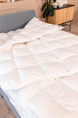 ОБЛЕГЧЕННОЕ ПУХОВОЕ ОДЕЯЛО «ВИКТОРИЯ», 200X220 СМ
