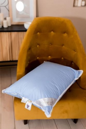 ПУХОВАЯ ПОДУШКА, УПРУГАЯ «НЕЖНОСТЬ», 50×68 СМ