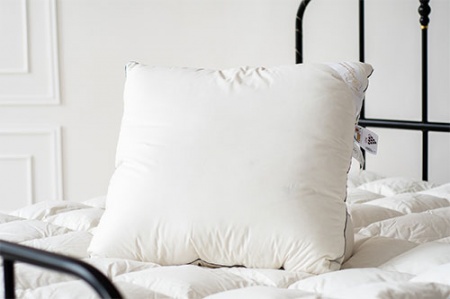 ПУХОВАЯ ПОДУШКА ДЛЯ МУЖЧИН «ИРИС», 68X68 СМ