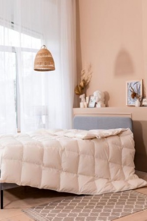 ОБЛЕГЧЕННОЕ ПУХОВОЕ ОДЕЯЛО «ВИКТОРИЯ», 180X200 СМ