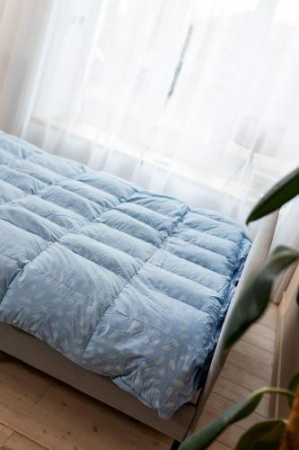 ПУХОВАЯ ПЕРИНКА «ДУЭТ», 180X200 СМ. 1650 Г