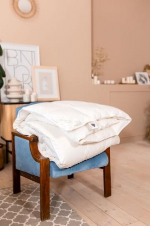 ОБЛЕГЧЕННОЕ ПУХОВОЕ ОДЕЯЛО «ВИКТОРИЯ», 200X200 СМ