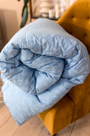 ВСЕСЕЗОННОЕ ПУХОВОЕ ОДЕЯЛО «ДУЭТ», 150Х200 СМ